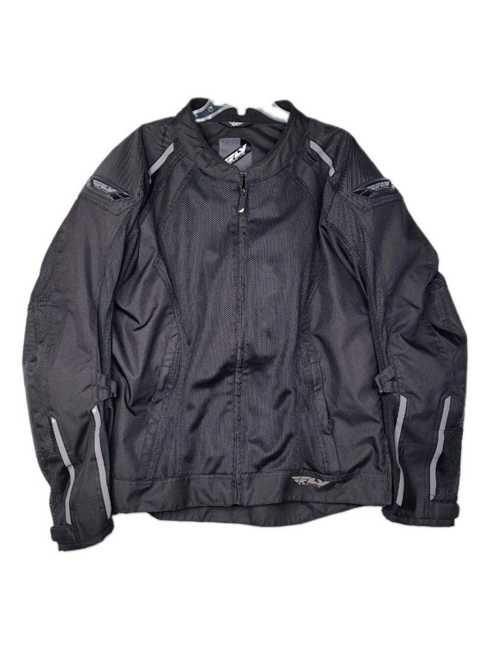 Fly Racing Coolpro Mesh Motorcycle Jacket Black Mens 2XL Padded - EUC